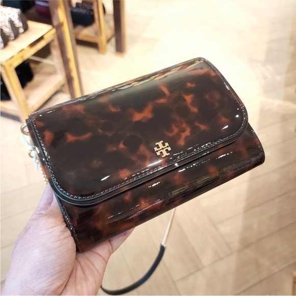 Tory Burch Emerson Chain Wallet Crossbody Shoulder Bag